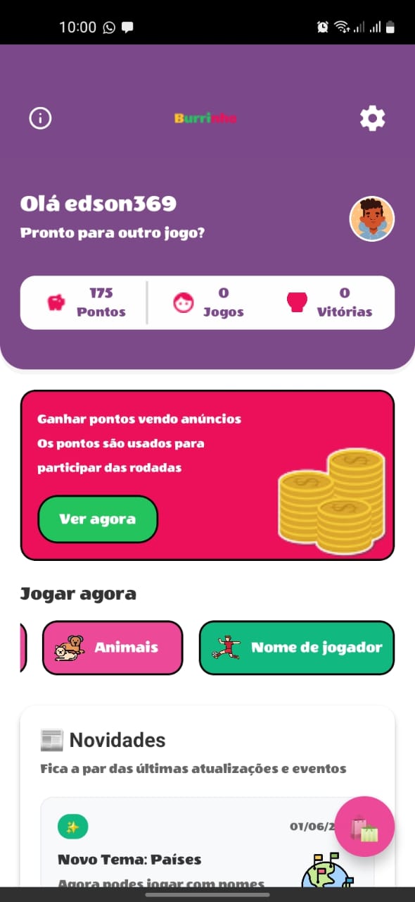 Partida em Andamento